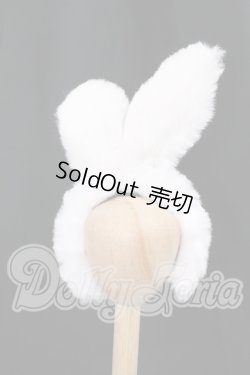 画像2: MDD/うさみみカチューシャ:Ronshuka Couture/ロンシュカ クチュール様製 I-26-06-04-087-KD-ZI