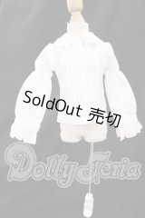 MSD/OF:ブラウス(白・ロリータ)・ミニ:VOLKS製 I-26-06-04-124-KD-ZI