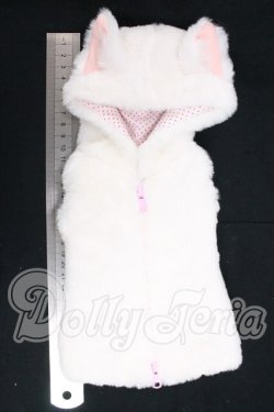 画像3: SD/DD/MSD/MDD/OF:もふもふ白ネコパーカー I-26-06-04-128-KD-ZI