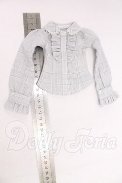 画像3: MSD/OF：ブラウス（グレーチェック） I-26-06-04-139-KD-ZI