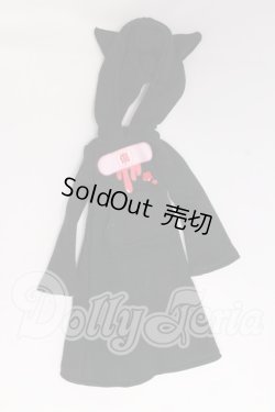 画像1: azone/OF:PNS 病みかわ*ねこみみフードワンピース(ブラック) I-26-05-21-208-KD-ZI