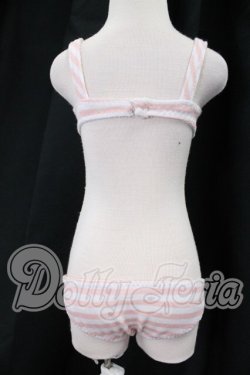 画像2: DD/OF:しましま下着セットM　ピンク I-26-05-28-293-KD-ZI