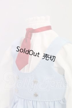 画像2: MSD/OF衣装セット:ラブリーブルーワンピースセット・ミニ(ボークス) I-26-06-11-315-KD-ZI