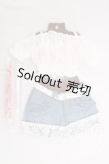 DD/OF:真夏のオフショルダーブラウスセット I-26-06-18-353-KD-ZI