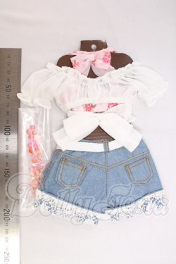 画像2: DD/OF:真夏のオフショルダーブラウスセット I-26-06-18-353-KD-ZI