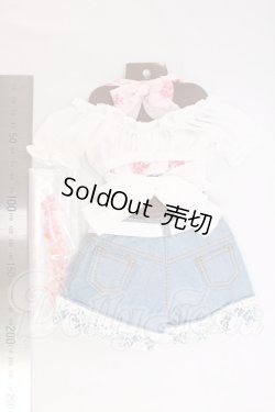 画像2: DD/OF:真夏のオフショルダーブラウスセット I-26-06-18-353-KD-ZI