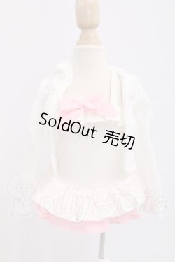 画像1: MSD/OF ワンピース水着&パーカーセットミニ I-26-06-18-365-KD-ZI