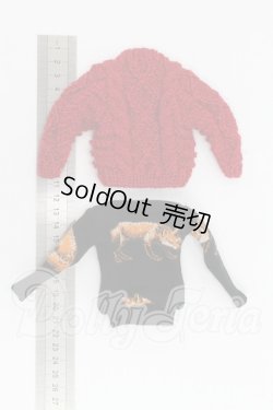 画像2: 27cmサイズドール/OF:衣装 I-26-07-09-236-KD-ZI