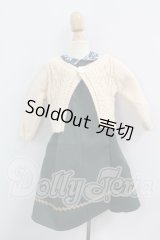 SDM＆MDD/OF：よそゆきワンピセット（ダークグリーン）・ミニ I-26-07-09-317-KD-ZI