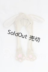 azonePNS/OF：こもれび森のお洋服屋さん♪「たれミミうさぎフードマフラー」 I-26-07-30-264-KD-ZI