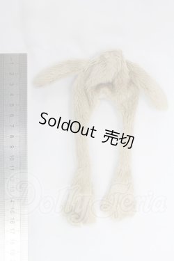 画像2: azonePNS/OF：こもれび森のお洋服屋さん♪「たれミミうさぎフードマフラー」 I-26-07-30-264-KD-ZI