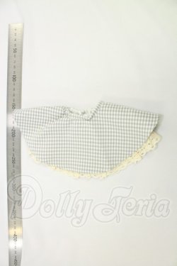 画像3: SDM＆MSD/OF:フレアスカート（白×グレーチェック）・ミニ I-26-08-06-145-KD-ZI