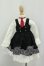 画像1: ＭDD/OF：ラブリーブラックワンピースセット・ミニ I-26-08-13-181-KD-ZI (1)