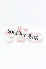 60cmドール用ミニチュア食器セット I-26-08-20-185-KD-ZI