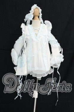 画像1: MDD/OF:CloudDoll製 天使のロリータフリルドレス I-26-08-27-226-KD-ZI