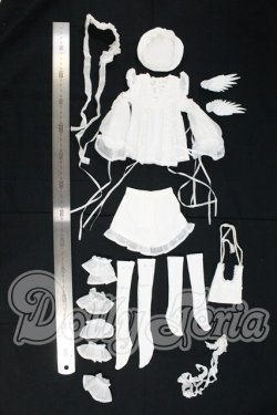 画像3: MDD/OF:CloudDoll製 天使のロリータフリルドレス I-26-08-27-227-KD-ZI