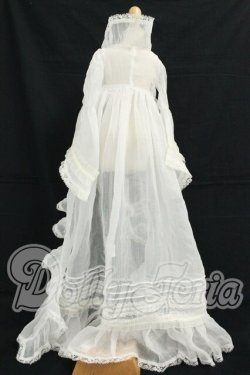 画像2: SD＆DD/OF:ホワイトシフォンガウン I-26-08-27-237-KD-ZI