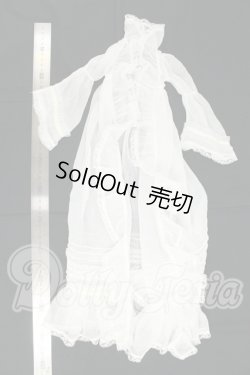 画像3: SD＆DD/OF:ホワイトシフォンガウン I-26-08-27-237-KD-ZI