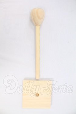 画像1: 7-8inch/ウィッグスタンド(木製) I-26-08-20-418-KD-ZI