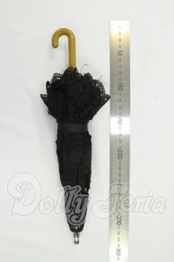 画像3: SD/ドルフィー用エレガントノワールレース日傘 I-26-09-03-120-KD-ZI