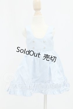 画像1: MSD/OF衣装セット:ラブリーブルーワンピースセット・ミニ(ボークス) I-26-09-03-189-KD-ZI