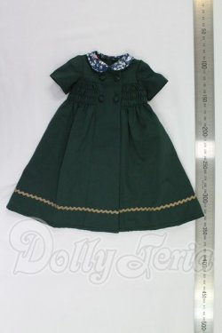 画像3: SDM＆MDD/OF：よそゆきワンピセット（ダークグリーン）・ミニ I-26-09-03-149-KD-ZI