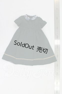 画像3: SDM＆MDD/OF：よそゆきワンピセット（ダークグリーン）・ミニ I-26-09-03-149-KD-ZI