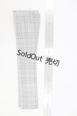 画像3: SDGrB＆SD13男の子/OF:チェックスラックス(灰) I-26-09-03-385-KD-ZI