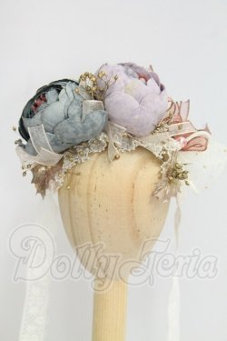 画像2: MSD/布花ヘッドドレス I-26-09-17-050-KD-ZI