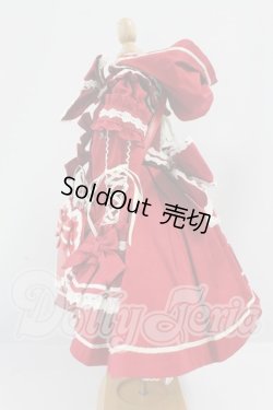 画像2: SD/OF:赤ずきんちゃんコートワンピースセット I-26-10-22-184-KD-ZI