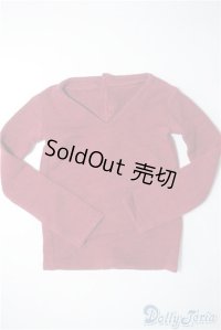 SDGｒB/OF：カットソー：ボルドー U-24-10-15-172-TN-ZU