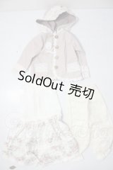 SD/OF：フードジャケット衣装セット/1/3　60ｃｍ　BJD　MJD　衣装　ドール用 U-26-06-10-089-TN-ZU