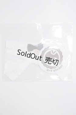 画像1: SD＆DD/OF：M+V　STUDIO製レースエプロン U-24-01-24-143-TN-ZU