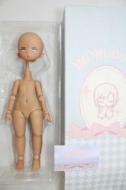 画像2: Imomo Doll/1/6ヘッド+ボディセット Guru チョコレート A-24-02-07-1141-TN-ZU