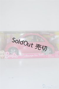 Barbie/Volkswagen Beetle and Doll Set by Mattel A-24-07-03-1145-TN-ZU