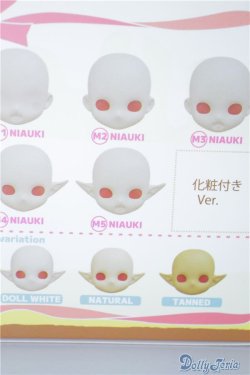 画像2: PICCODOシリーズ デフォルメドール用レジンヘッド NIAUKI/0 A-25-04-23-357-KD-ZA