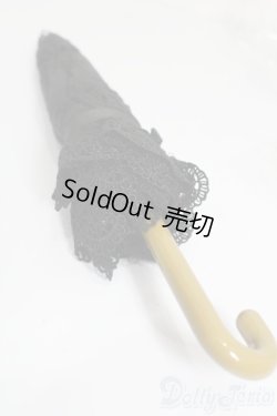 画像3: SD/ドルフィー用エレガントノワールレース日傘 S-25-06-29-874-TN-ZS