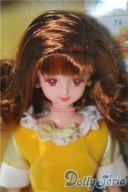 画像1: カレンダーガールジェニー/バースデイフラワー1997年7月(ひまわり) A-25-03-12-1045-TN-ZU