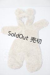 MSD&MDD/OF：テディベアパジャマ（ストロベリーラテ）・ミニ U-26-02-25-189-TN-ZU