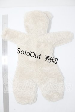 画像2: MSD&MDD/OF：テディベアパジャマ（ストロベリーラテ）・ミニ U-26-02-25-189-TN-ZU