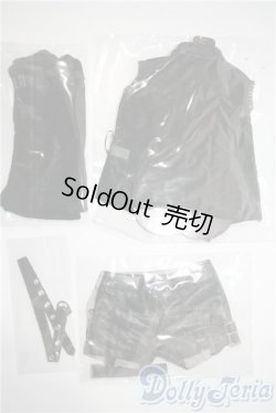 画像2: SD/OF：レザーベルトパンツセット U-25-03-04-171-KD-ZU