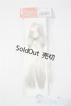 画像1: オビツ11/植毛ヘッド 11-01 シルバー ホワイティ A-25-03-26-1022-TN-ZU