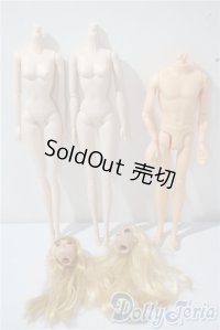 バービー、その他/ボディ＆ヘッドまとめて A-25-04-16-1009-KD-ZU