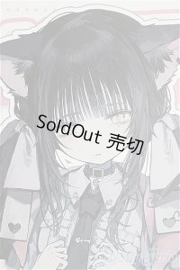 TinyFox×適当緑 猫耳量産型女子・黒猫 1/6/BJD　球体関節人形 A-25-04-16-302-TN-ZA