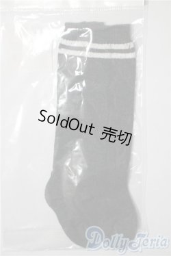 画像2: SD/OF:ソックス（チャコール×白ライン）VOLKS U-25-05-06-189-KD-ZU