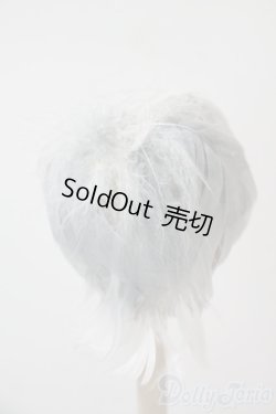 画像2: 6〜7inch/羽根ウィッグ U-25-06-05-059-TN-ZU