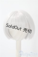 8.5inch/ウィッグ　Veronica Petit M: Milktea Gray：SWITCH製 U-25-06-05-050-KD-ZU