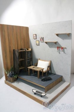 画像1: 1/6/ドールハウス・家具付き A-25-08-20-1096-KD-ZU