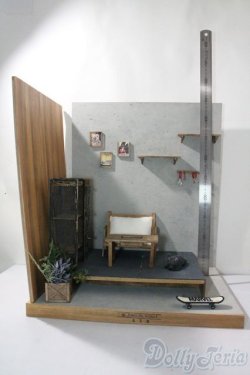 画像2: 1/6/ドールハウス・家具付き A-25-08-20-1096-KD-ZU