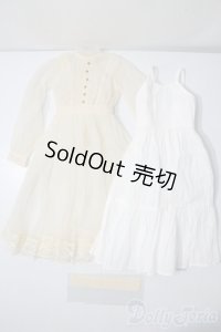 SD＆DD/OF：チュールワンピースセット(エクリュ)  U-25-06-10-133-TN-ZU